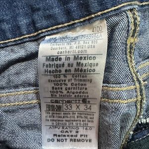 Carhartt relax fit CAT 2 FR jeans